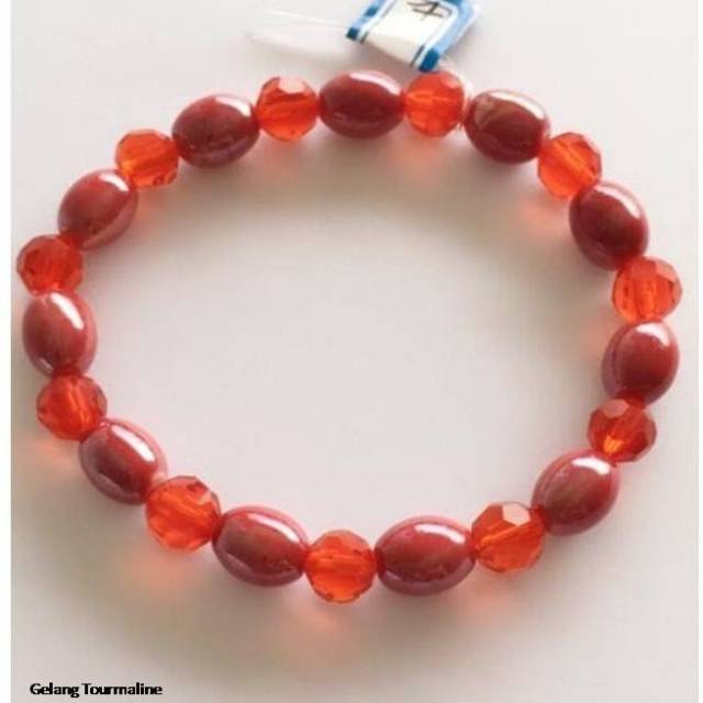 Gelang Tourmaline ASLI - Gelang Kesehatan & Kecantikan