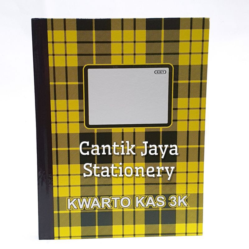 

Buku Hardcover KIKY kwarto Kas 100 3K