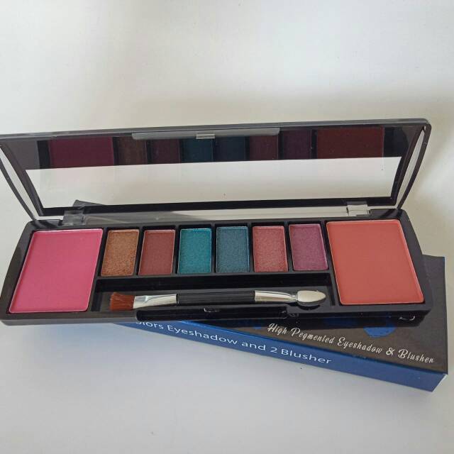 L.A Shades Eyeshadow dan Blusher Mukka