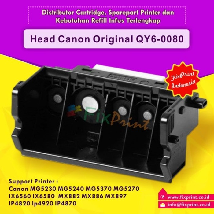 head printer canon ix6560
