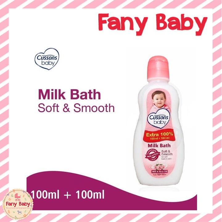 Cussons Milk Bath (Soft &amp; Smooth) 100ml+100ml