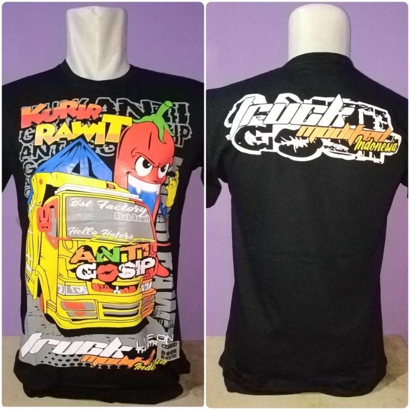 BISA COD Kaos tshirt truck INFO MUATAN SAM dewasa obral murah