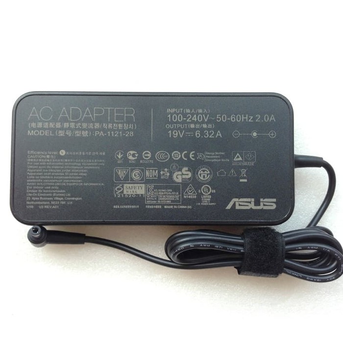 Adaptor Charger ASUS TUF Gaming FX505 FX505GD FX505GE FX505GD FX505DY FX505GM 19V 6.32A Original