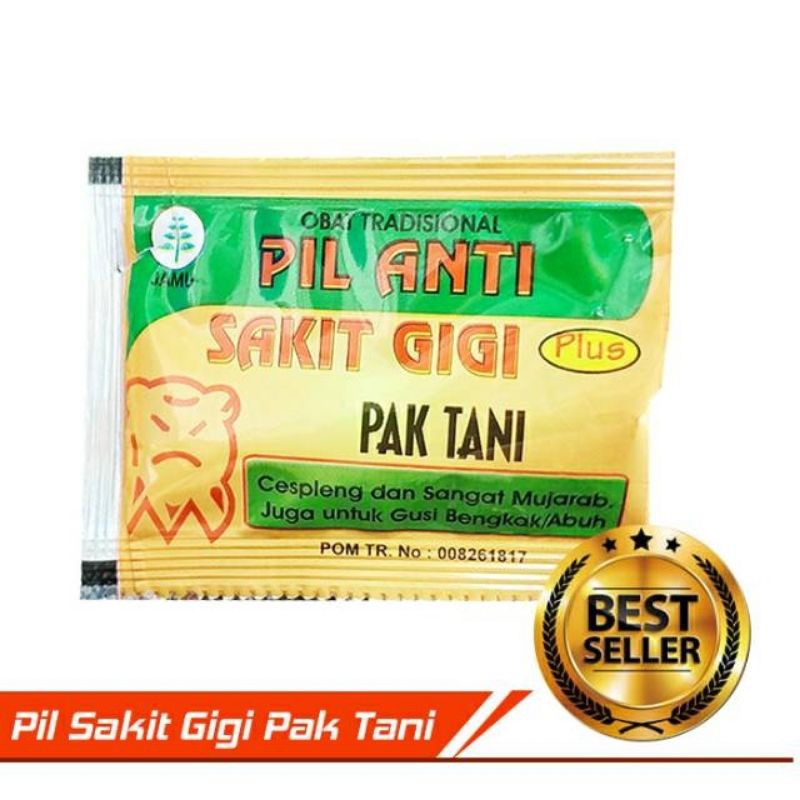 Obat sakit gigi pak tani,obat sakit gigi mujarab cos pleng