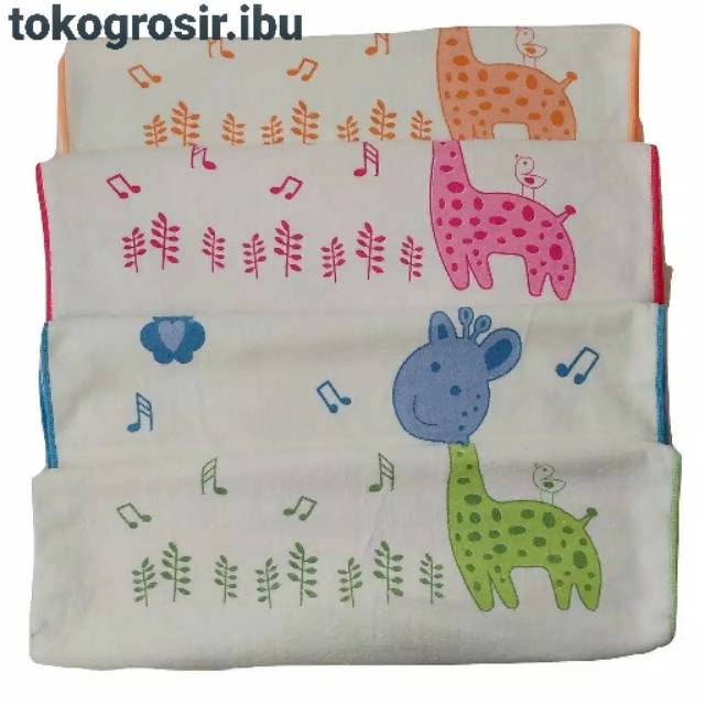 HANDUK BAYI 50 X 100 CM / HANDUK BALITA / HANDUK ANAK MOTIF HEWAN