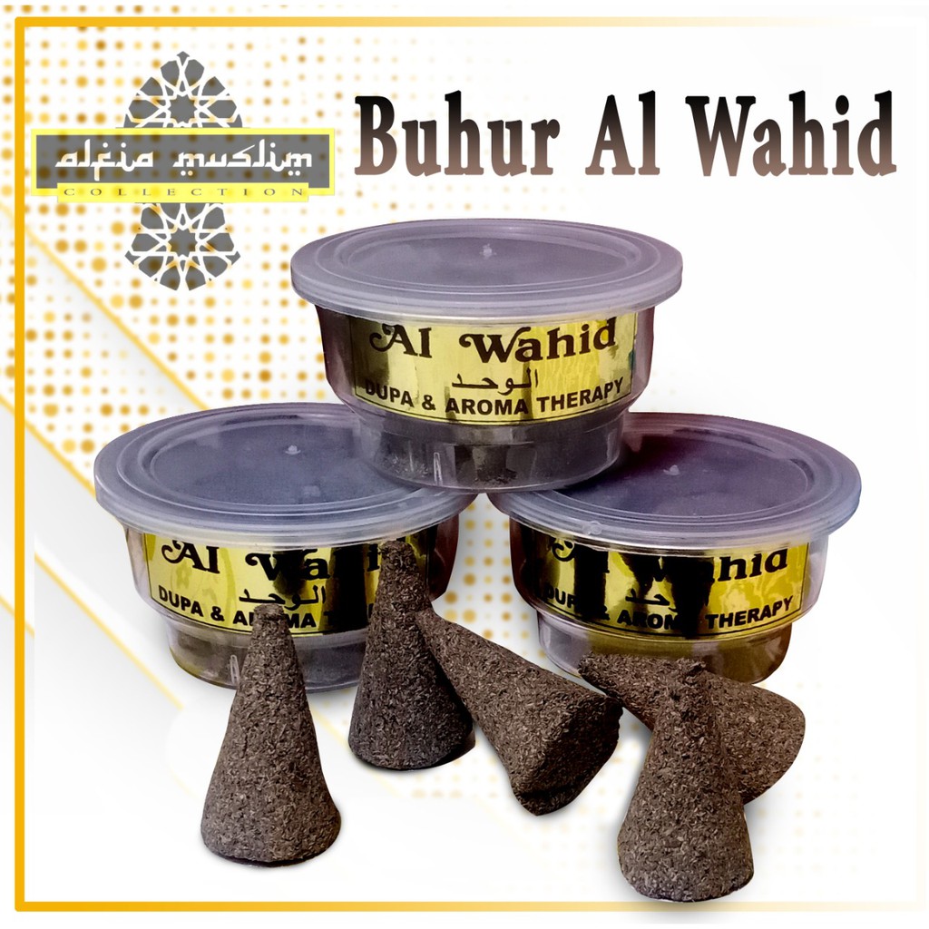 Buhur Alwahid / Buhur kerucut/bukhur Al-Wahid /Bukhur Toples Kecil