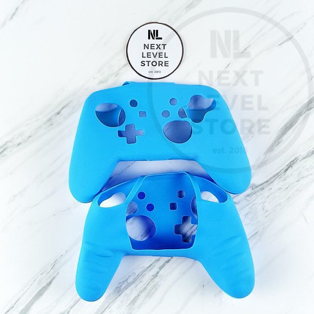 Case Silicone Pro Controller Nintendo Switch Rubber Protector - Biru