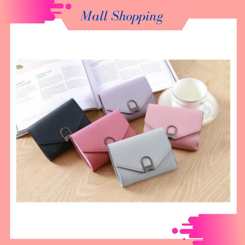 (COD) Dompet Lipat Wanita Impor Murah MALLSHOPPING