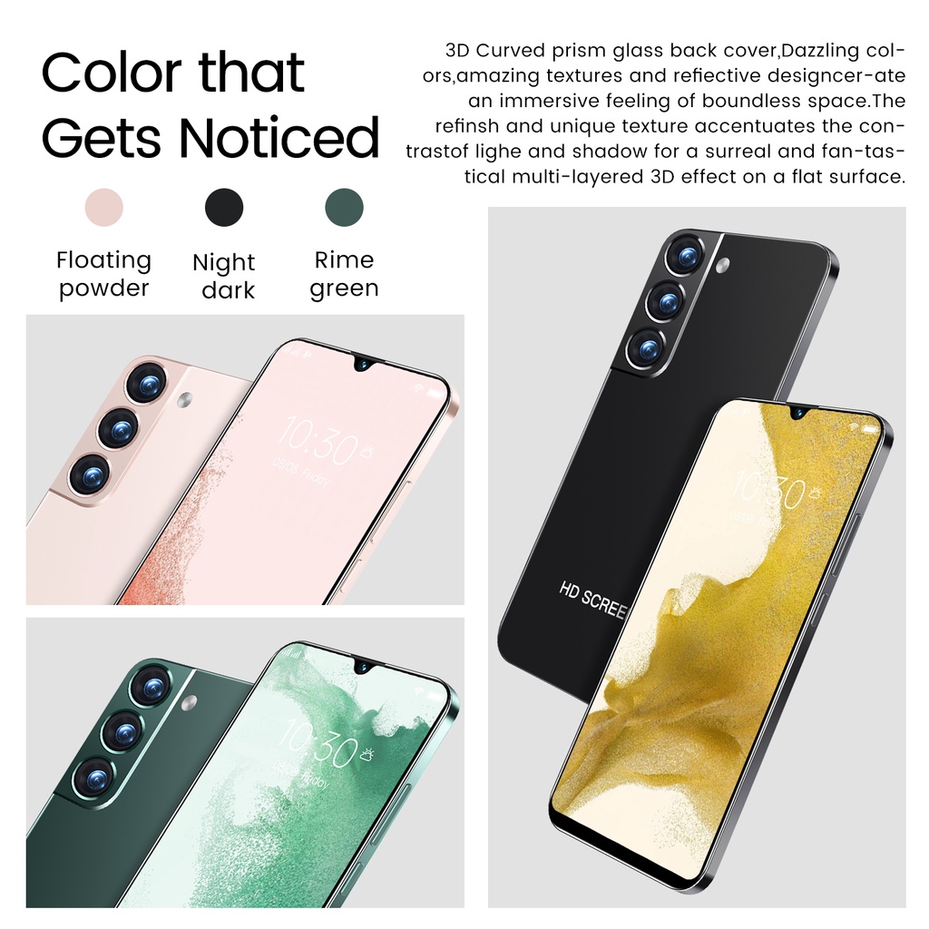 【Bisa COD+Baru】Galaxy S22+ HP Murah RAM 12GB 512GB Handphone Android 11 AMOLED 7.5 Garansi Resmi Promo Cuci Gudang Ponsel Baru Original 4G/5G Smartphone