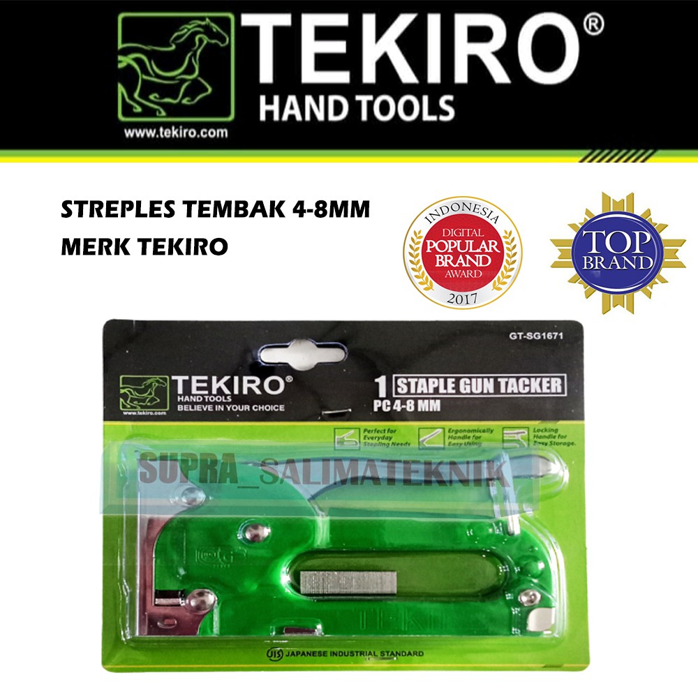 

TEKIRO Staples Tembak 4-8mm Hijau