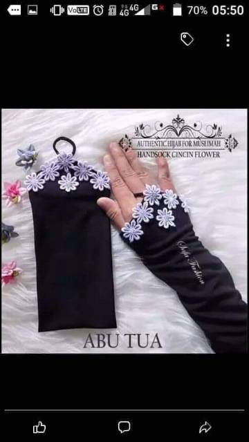 sarung tangan umroh dan haji/ handsock umroh dan haji