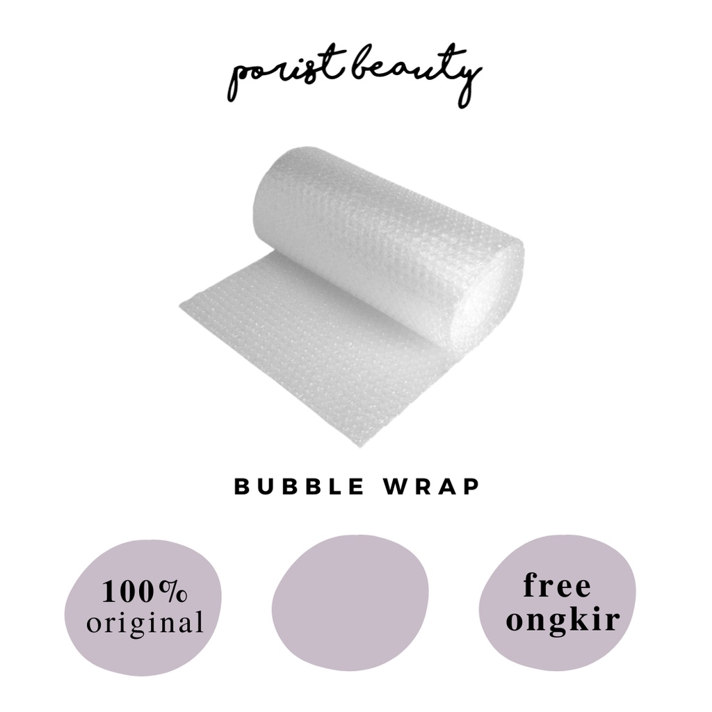 

EXTRA BUBBLE WRAP/ TAMBAHAN BUBBLE WRAP/ BUBBLE WRAP MURAH