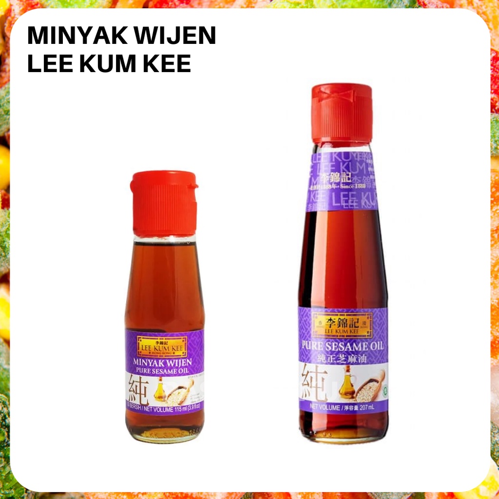 

Minyak Wijen Lee Kum Kee 115ml Pure Sesame Oil Bumbu Dapur Pasar Beku Frozen Food Padang