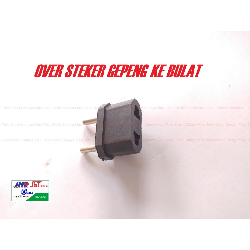 Over Steker Gepeng Ke Bulat Adaptor Charger XIAO MI / LG MURAH