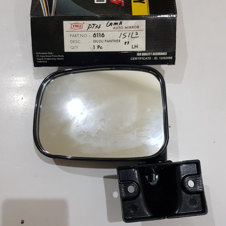 Kaca Spion Isuzu Panther Lama / Panther Kotak 2.3 / 2.5 Kiri (L/H) Merk EMGI