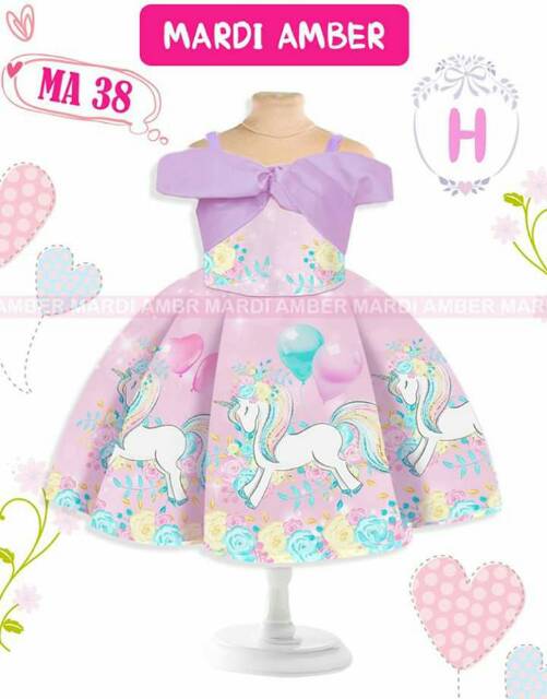 MA38 DRESS ANAK KARAKTER