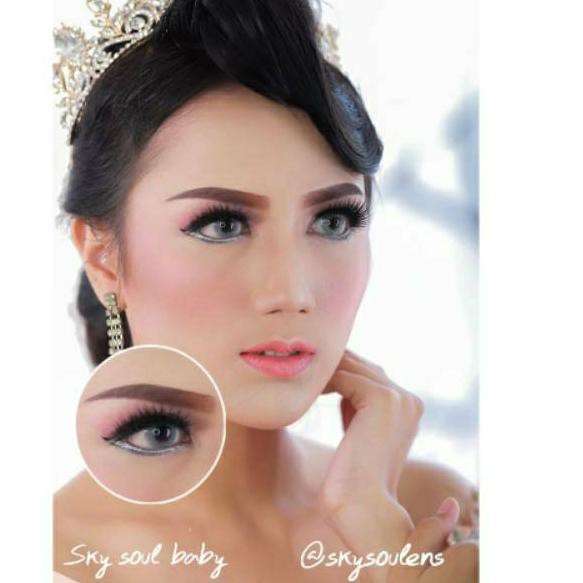 Sudah READY.. Softlens Sky Soul Baby Eyes Tersedia Minus dan Normal
