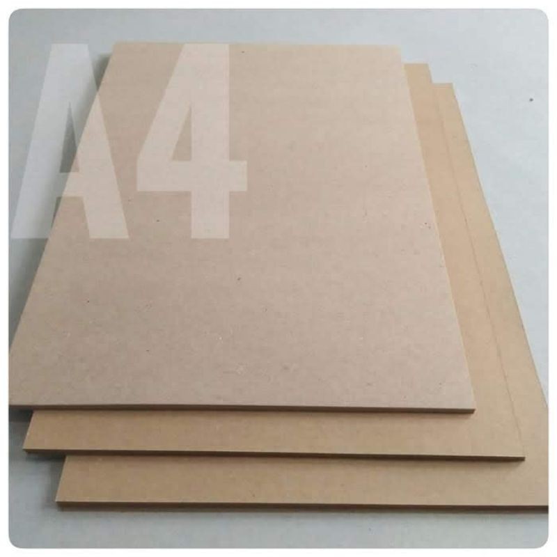 

( 50 Lembar ) Kraft Liner 350 Gsm / Kertas Samson Karton Uk A4 21 cm X 29.7 cm