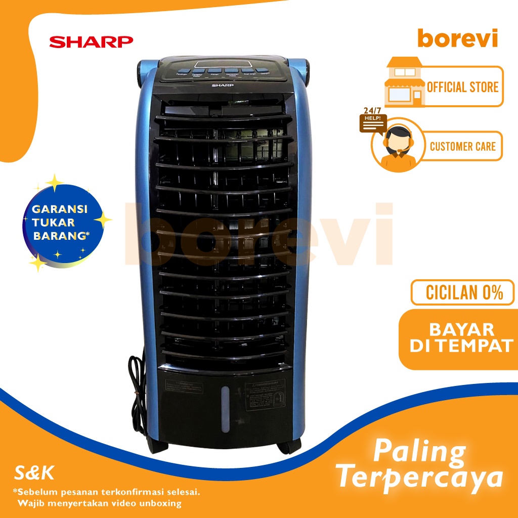SHARP AIR COOLER Kipas Penyejuk PJ-A36TY W PJ 36TY