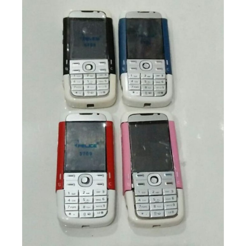 casing nokia 5700 fullset metalik