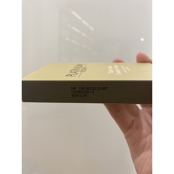 PLATINUM RISTRA TRIPLE ACTION COMPACT POWDER NO.1 ivory