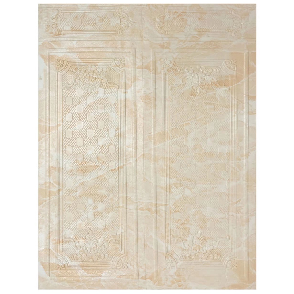 [COD] Wallpaper 3D Wallpaper Dinding 3D Wallpaper Foam High Quality Best Seller 70X90CM Premium-MARMER 70*90CM