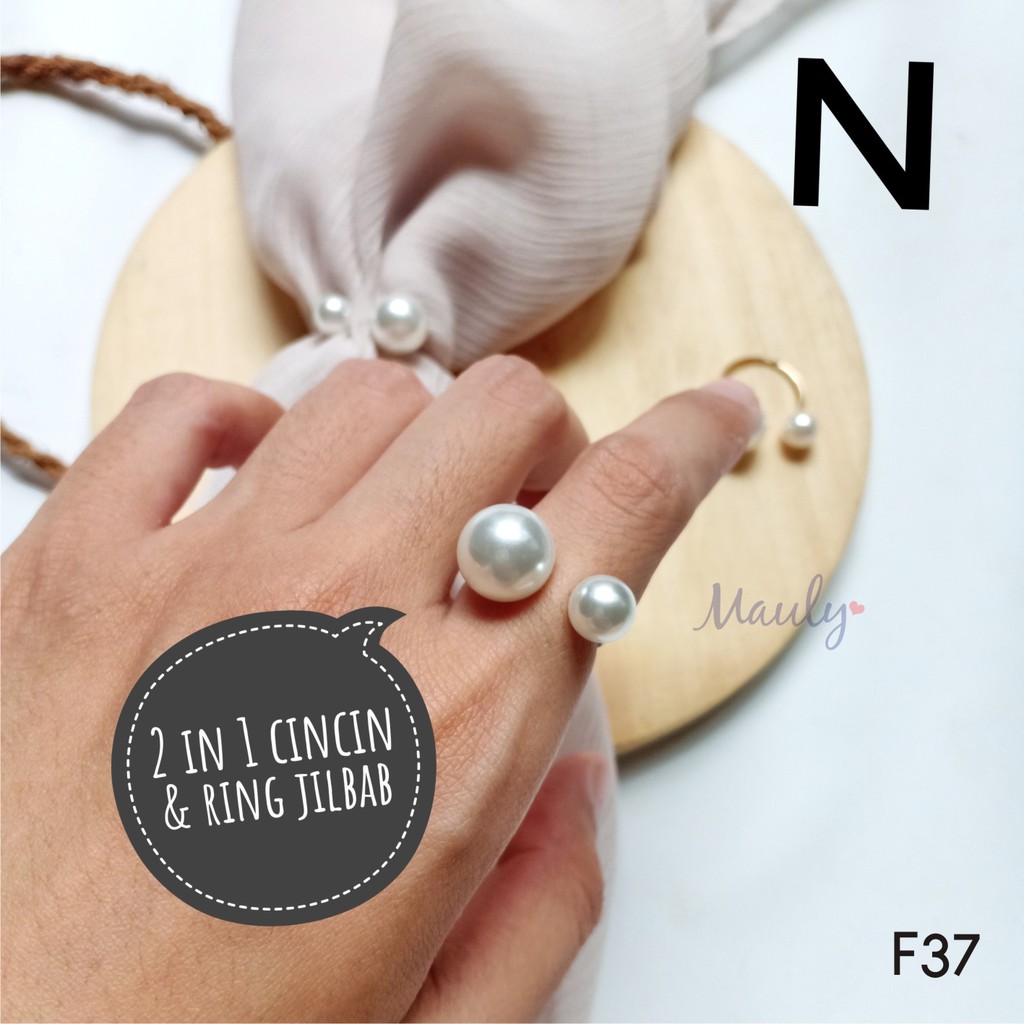 Ring hijab simple - cincin jilbab