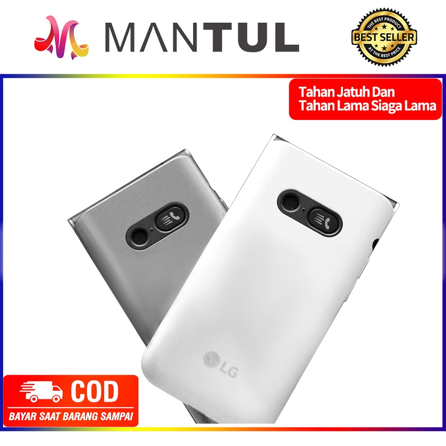 LG Folder 2 Quad Band 2G dual sim lipat phones dual screen flip fashion mobile phone