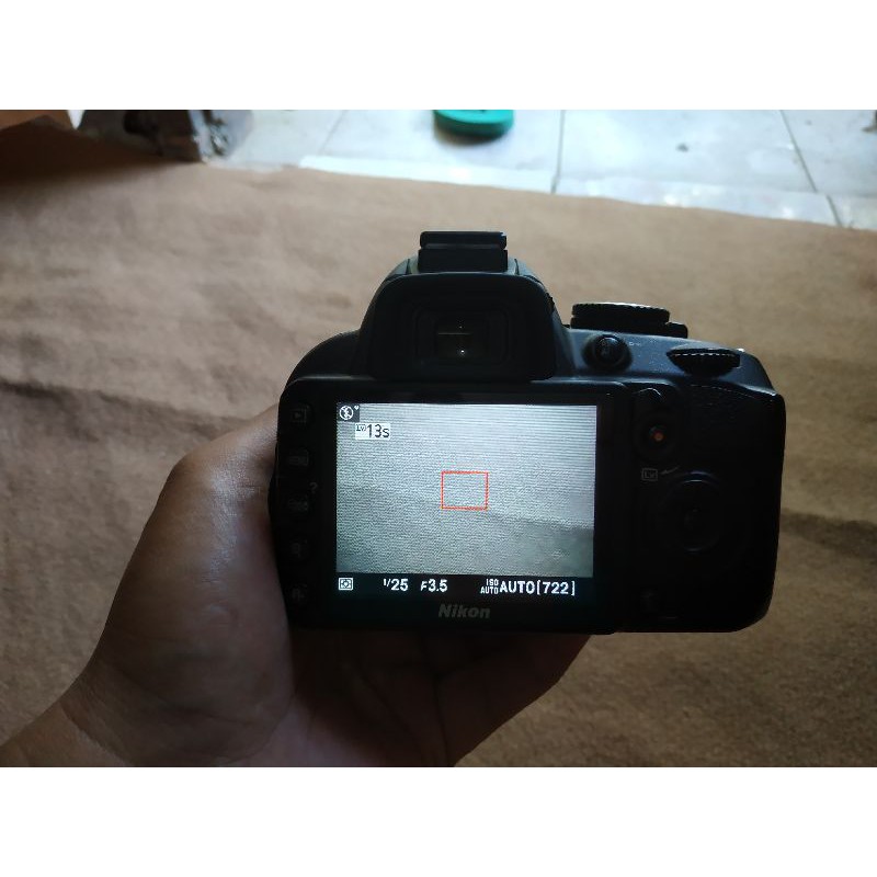 kamera dslr nikon D3100 bekas second