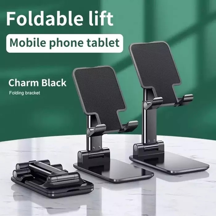 DUDUKAN HANDPHONE MEJA / STAND HP / HOLDER PORTABLE UNIVERSAL