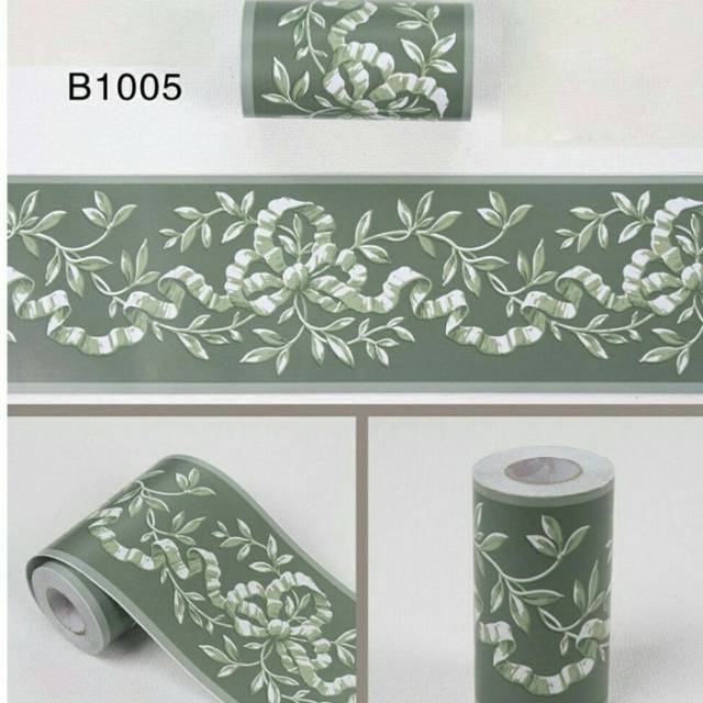 

Wallborder good quality kode B1005 pita hijau