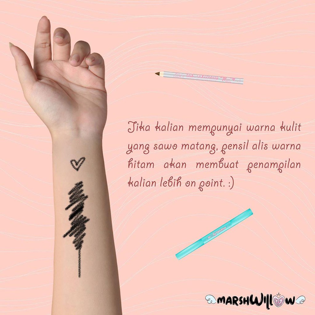 MarshWillow Brownlicious Eyebrow Pencil Matic Eyebrow Pensil Alis by Natasha Wilona BPOM (VC)