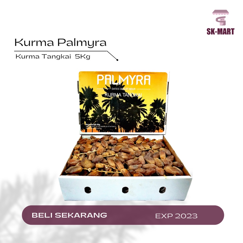 

KURMA PALMYRA TUNISIA TANGKAI / 5KG