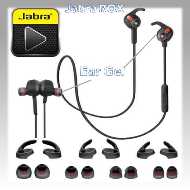 Ear Gel Jabra ROX / EarBud Jabra Rox / Karet Pengganti Earphone/ Karet Eaerphone Jabra Rox