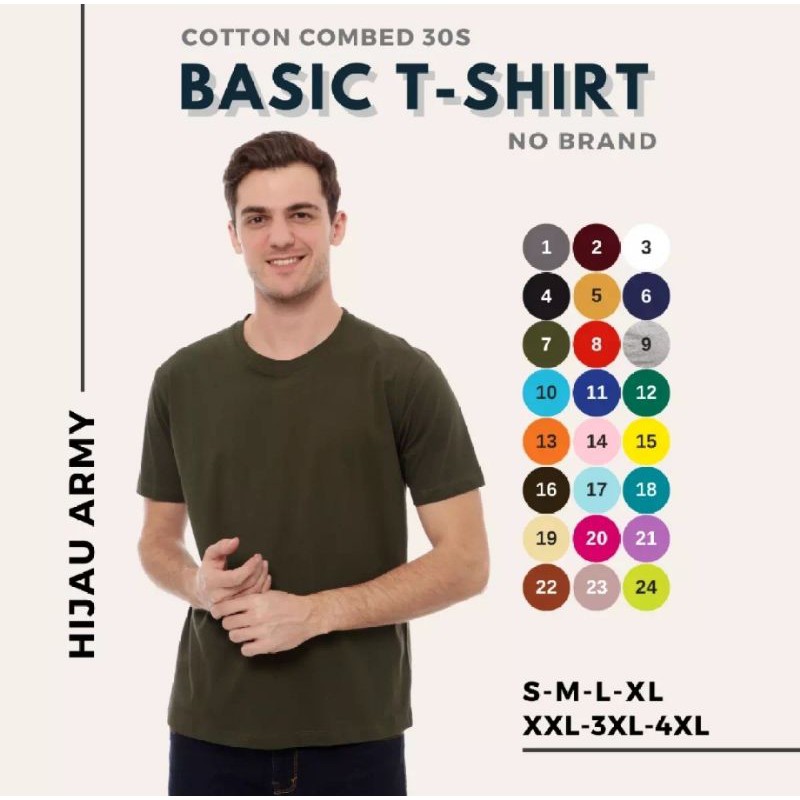 kaos polos mania kaos polos distro lengan pendek kaos oblong cotton combed 100  asli