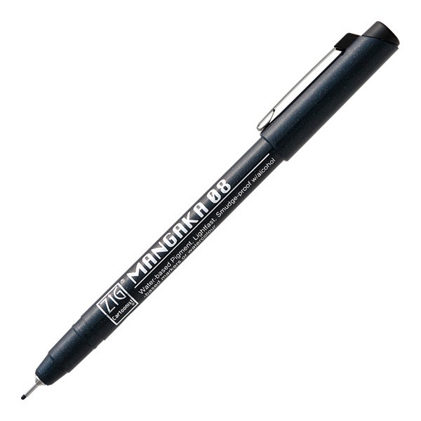 

Kuretake Zig drawing pen mangaka CNM 08