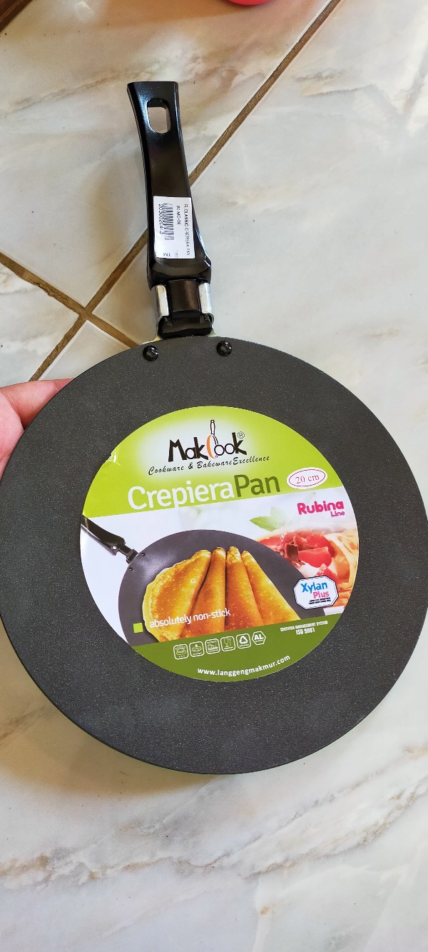Wajan Ceper Classic Crepiera. Merk Makcook Diameter 20, 22, 24, 26cm
