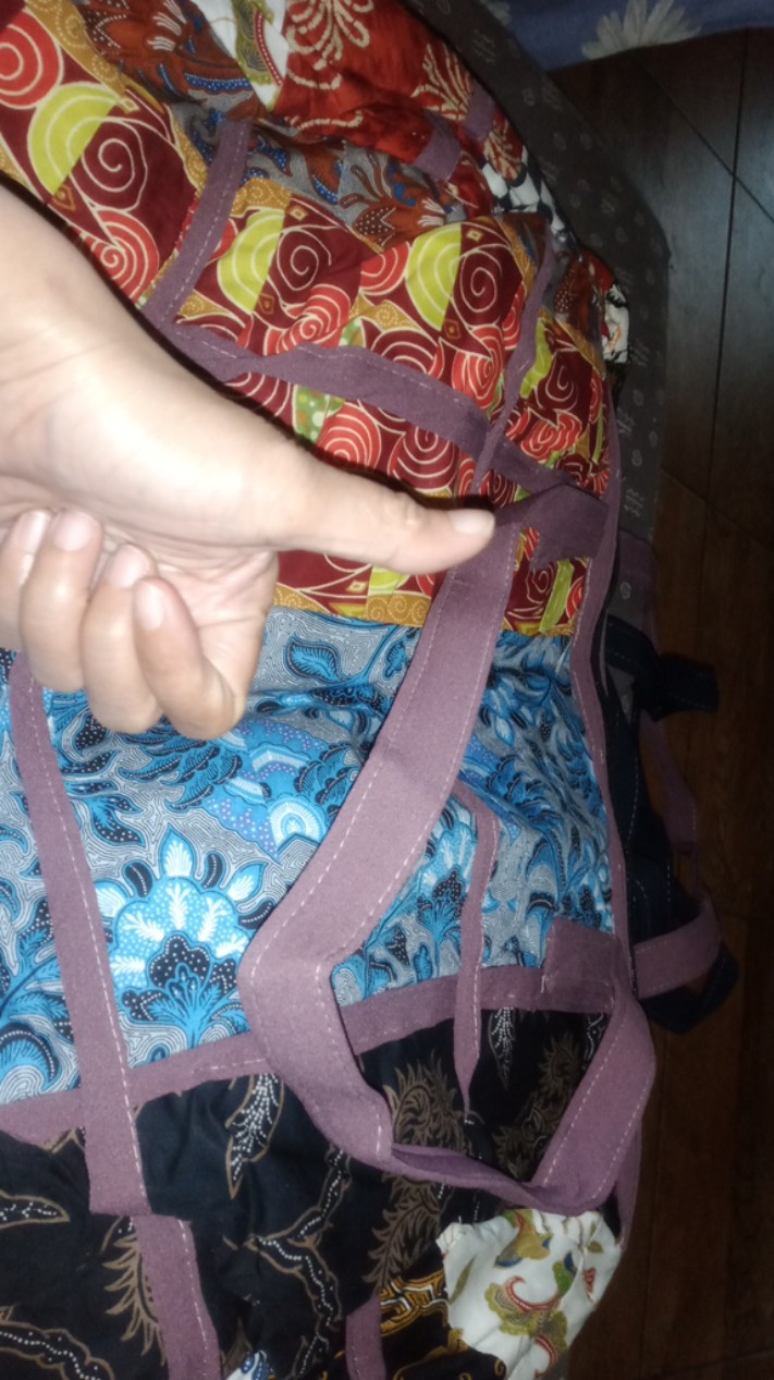 Tas Batik Oval-batik Murah-batik Wanita-kain Perca-dari Kain Perca-kain Perca Murah-koper