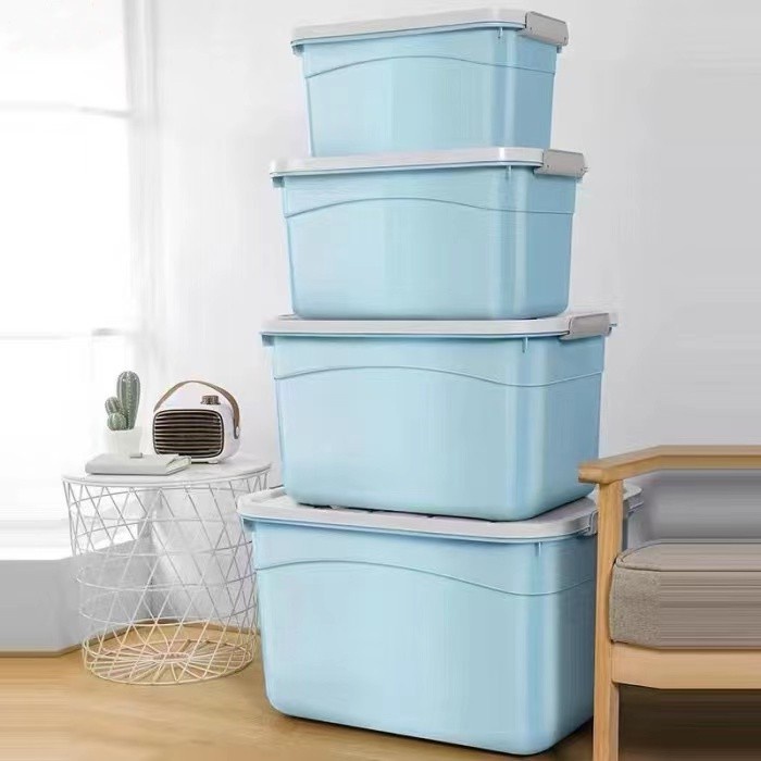 Kotak Penyimpanan dengan Penutup Storage Box Baju Multifungsi S