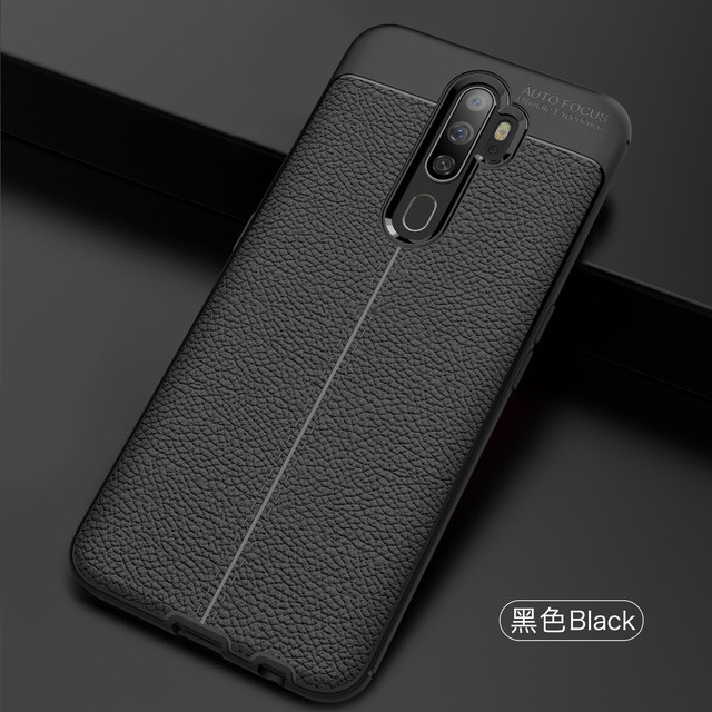 Case Oppo A9 2020 Ultra Slim Autofocus Leather Premium Softcase