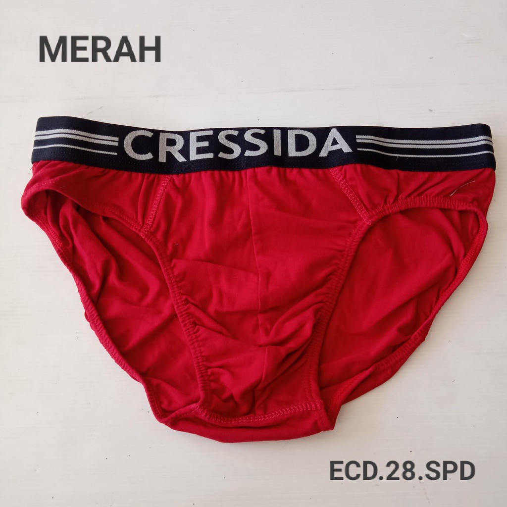 BB ECD.28 CRESSIDA CELANA DALAM PRIA Pakaian Dalam Cowok Underwear Cressida Original (1 pcs)