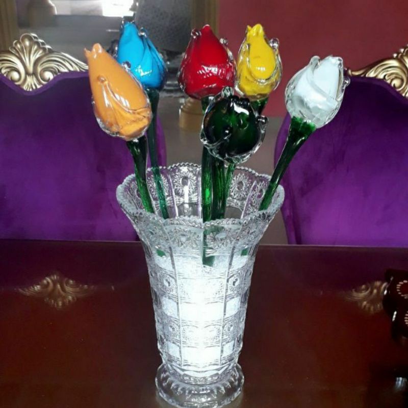 BUNGA KRISTAL PAJANGAN