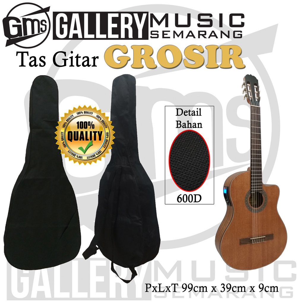 GROSIR Tas Gitar Akustik / Softcase Gitar Akustik Bahan Kuat