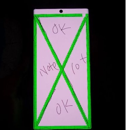 LCD Samsung Note 10 Plus Amoled Mulus minus Retak Front Screen Original Samsung