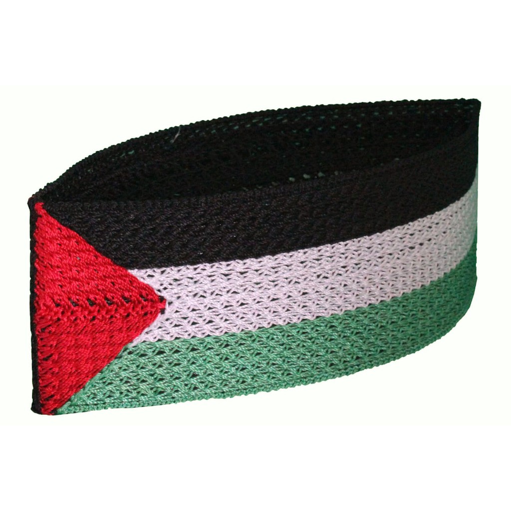 Peci Rajut Premium Edisi Palestina - Kopyah Rajut Handmade - Peci Rajut Klasik - Peci Rajut Dewasa