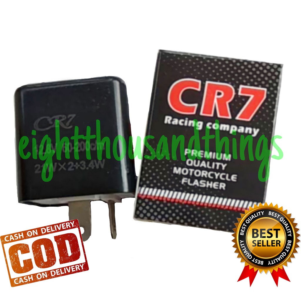 Relay / Flasher Sein Sen model CR7 Universal Lampu Depan Belakang Motor Mobil universal