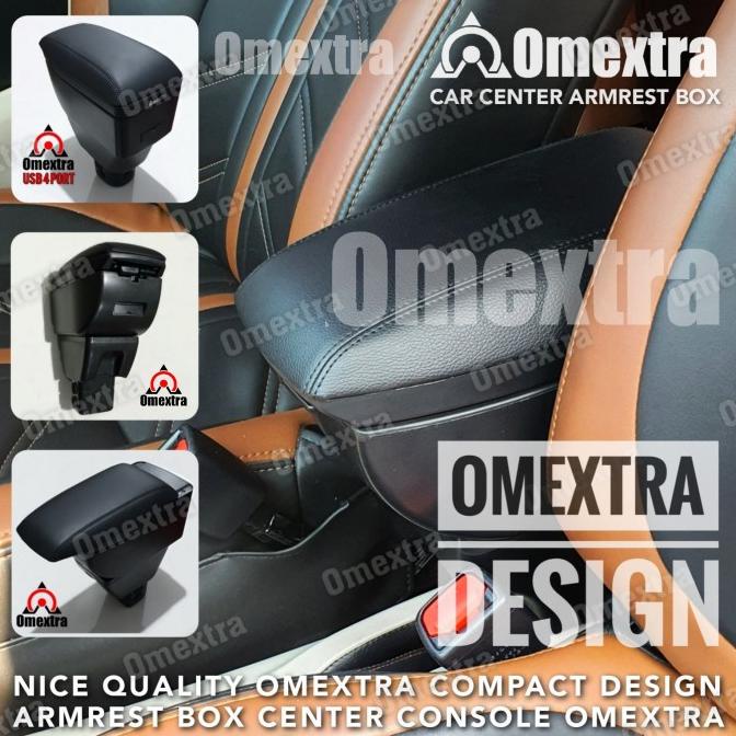 Omextra Design Armrest Brio BRV Mobilio Console Box Brio Armrest Box