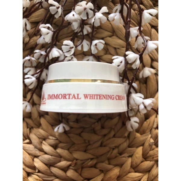 Immortal whitening cream