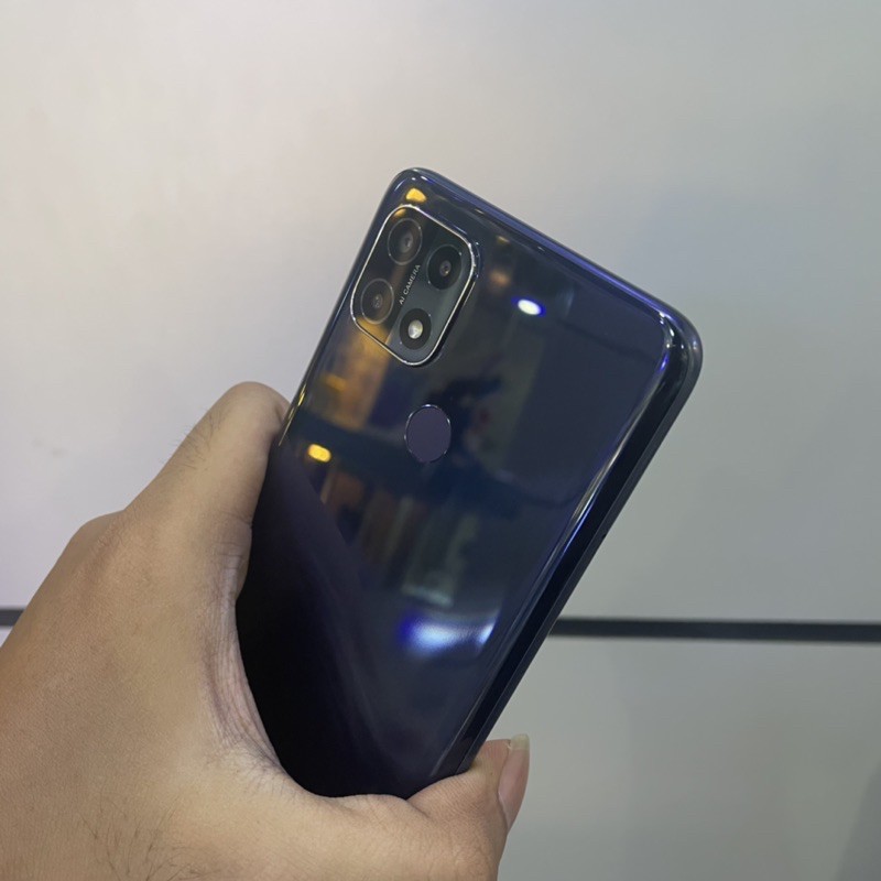 oppo a15s ram 4/64gb second bekas pakai mulus fullset original resmi