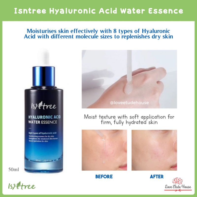 ISNTREE HYALURONIC ACID WATER ESSENCE 50ml